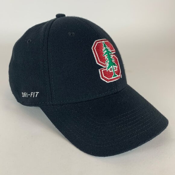 Stanford Cardinal NCAA Black Nike Classic99 Dri Fit Stretch Fitted Hat M/L - Picture 1 of 6